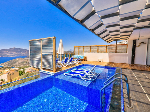  gece  -  Kasım
  | Kalkan Kördere Muhafazakar Villa (6 Kişilik, Korunaklı Havuz, Deniz Manzaralı)
